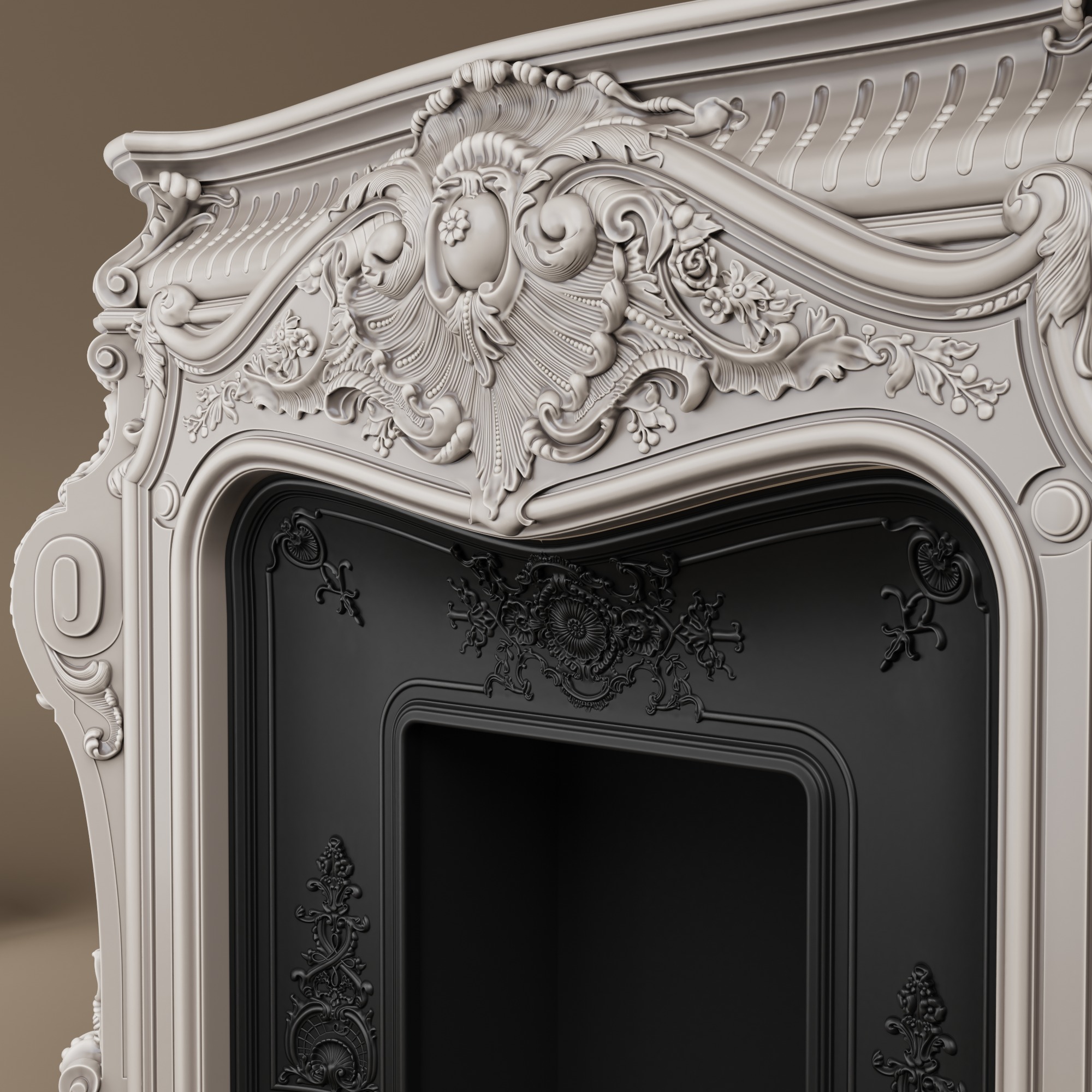 Marble Fireplace MF-0018 preview image 4